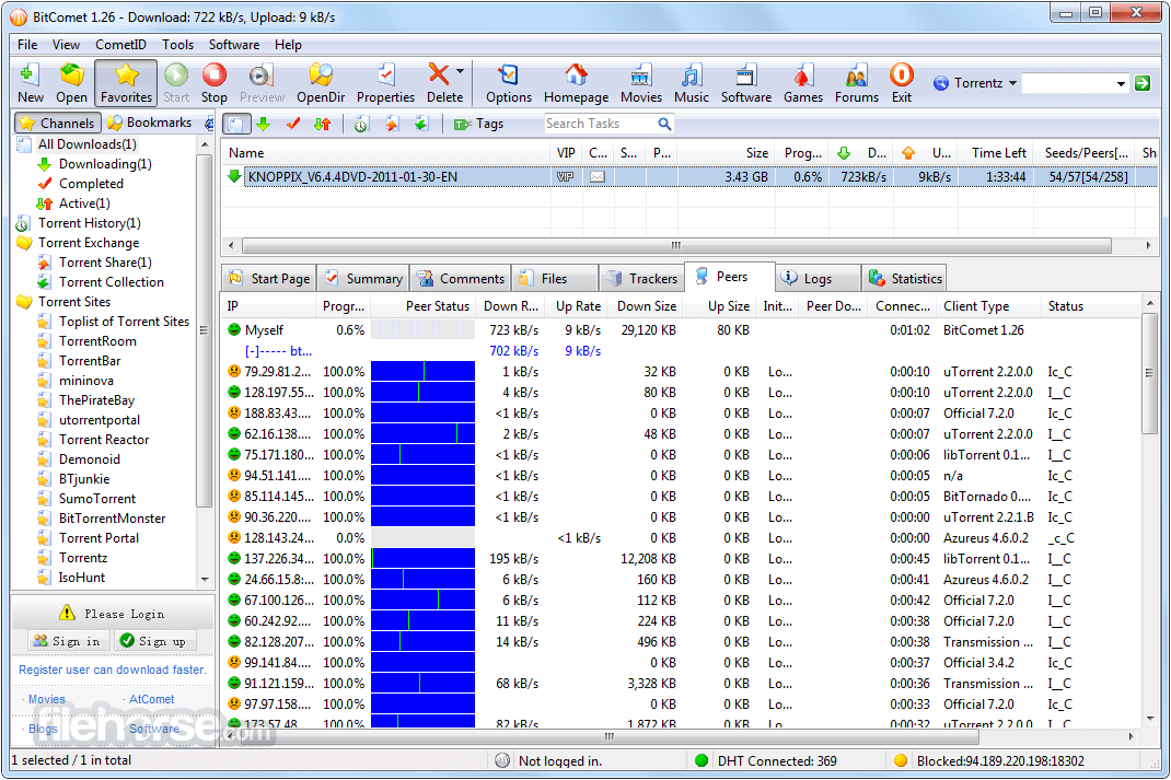 BitComet for windows instal free